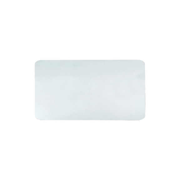Artistic Krystal View Anti-Slip Plastic Desk Pad 20" x 36" Clear 4/Carton (60-6-0MVS)