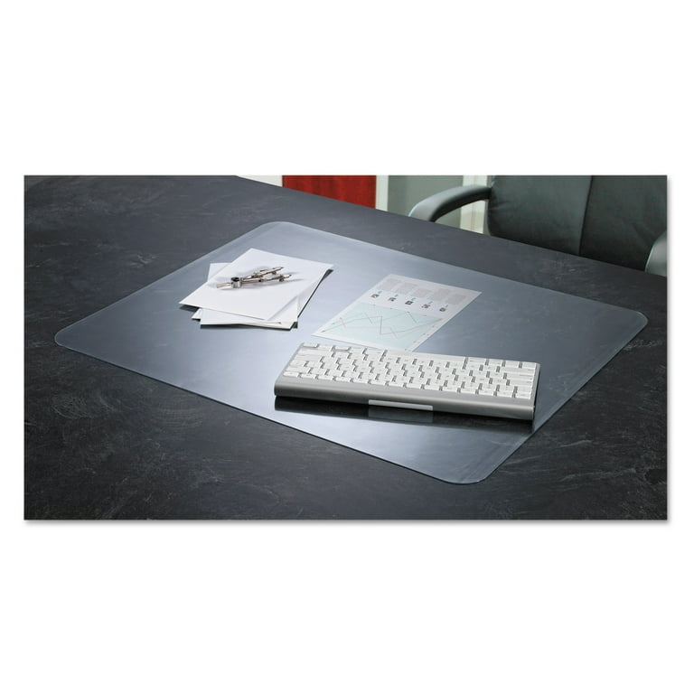 Artistic KrystalView Desk Pad with Microban 24 x 19 Matte Clear Walmart