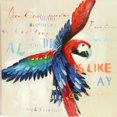 thumbnail image 1 of Artistic Macaw Canvas Oil Painting, 1 of 2