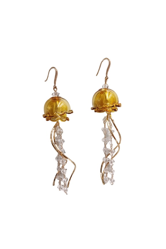 Artistic Marine Creature Ear Accessories Sophisticated Alloy Posts Sustainable Fashion Jewelry Gift