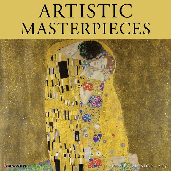Artistic Masterpieces 2026 Wall Calendar, (Paperback)