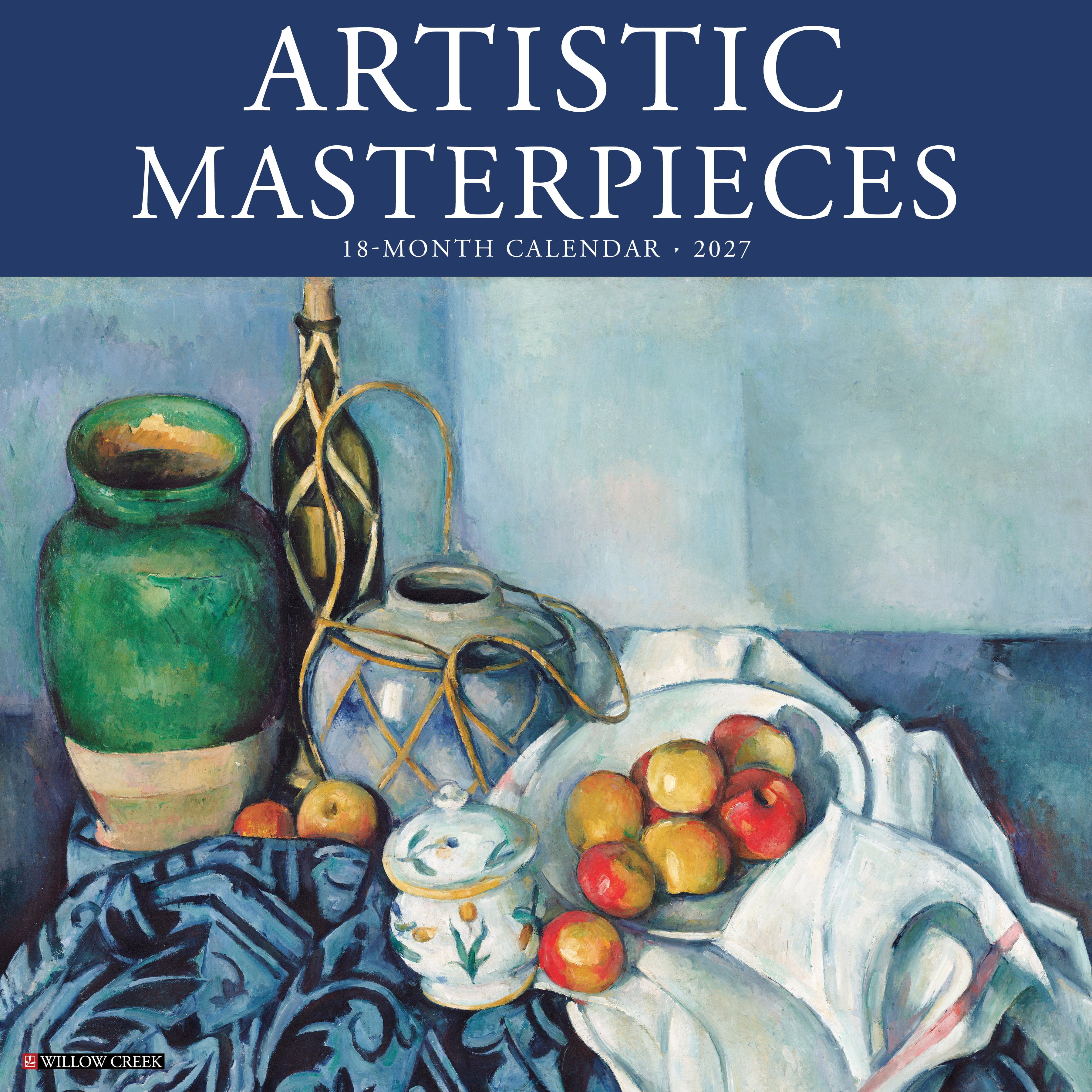 Willow Creek Press, Artistic Masterpieces 2027 Wall Calendar