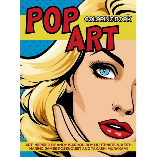Artistic Movements from the XX Century: Pop Art Coloring Book inspired ...