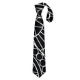 thumbnail image 1 of Artistic Natural Floral Men's Necktie - Earthy Boho Satin Tie for Wedding & Business, 1 of 5