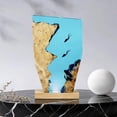 thumbnail image 1 of Artistic Ocean Diver Resin Night Light - Handmade Two Divers Themed LED Decor Lamp, Unique Marine Life Decorative Accent for Home/Office$$Tools & Hardware Other, 1 of 7