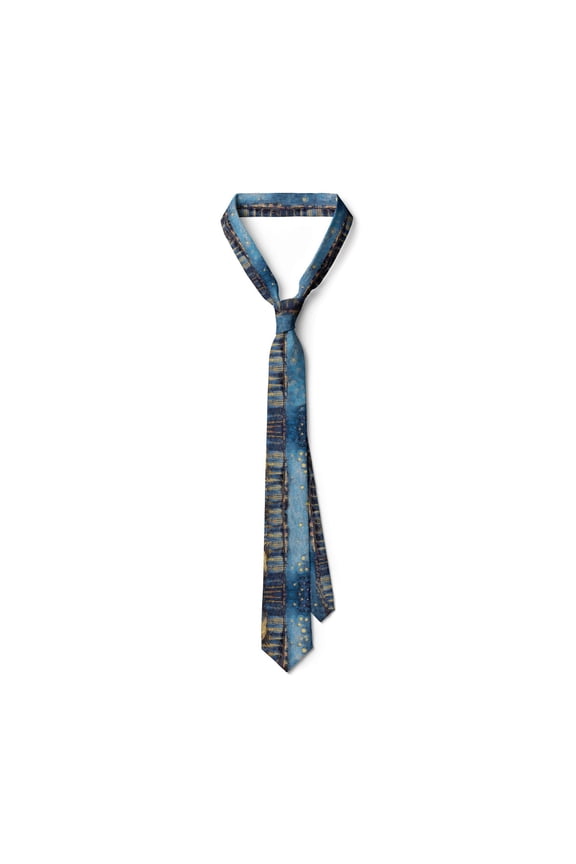 Artistic Oil Painting Print Necktie Vintage Lightweight Fabric For Formal Casual Occasion 13 Designs