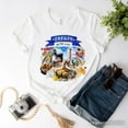 thumbnail image 1 of Artistic Oregon State Themes and Landmarks T-Shirt, Tee for History and Travel Lovers, 1 of 6