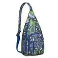 thumbnail image 1 of Artistic Paisley Daypack&nbsp;- Abstract Geometric Pattern Fanny Pack (Boho Chic Design), 1 of 4