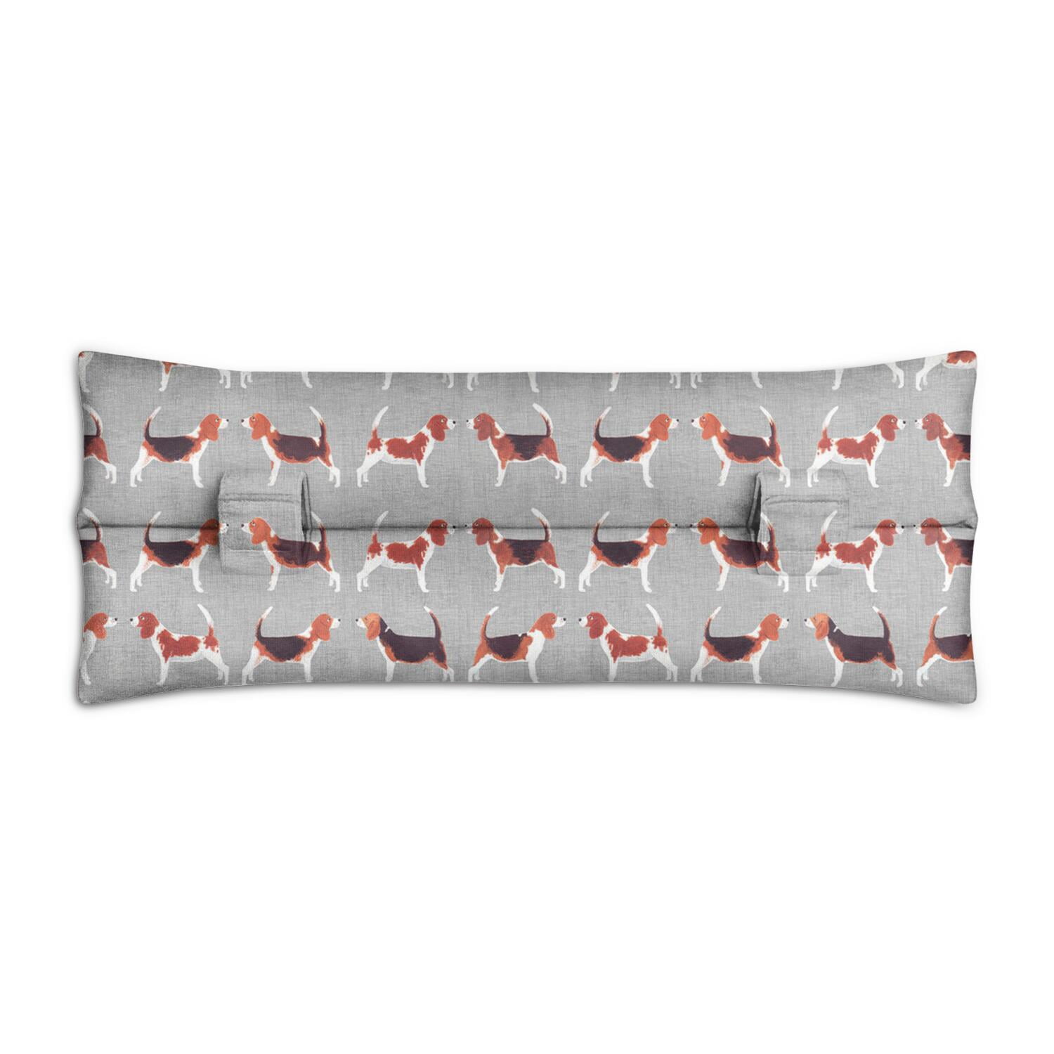 Artistic Paw Print Mastectomy Pillow for Car - Post Surgery Seatbelt Cushion - Soft Pressure Relief Pad for Breast Surgery