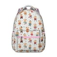 thumbnail image 1 of Artistic Pig Pattern Waterproof Bookbag - Ergonomic Support & Organized Storage for s, 1 of 5
