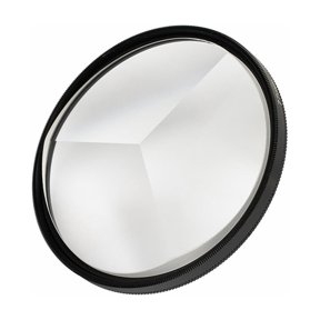 Artistic Portrait Lens Filter for DSLR Mirrorless Cameras, Circular Prism Glass Accessory