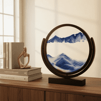 Artistic Quicksand Painting Desktop Display, Plastic Material, Indoor Outdoor Use, No Electricity