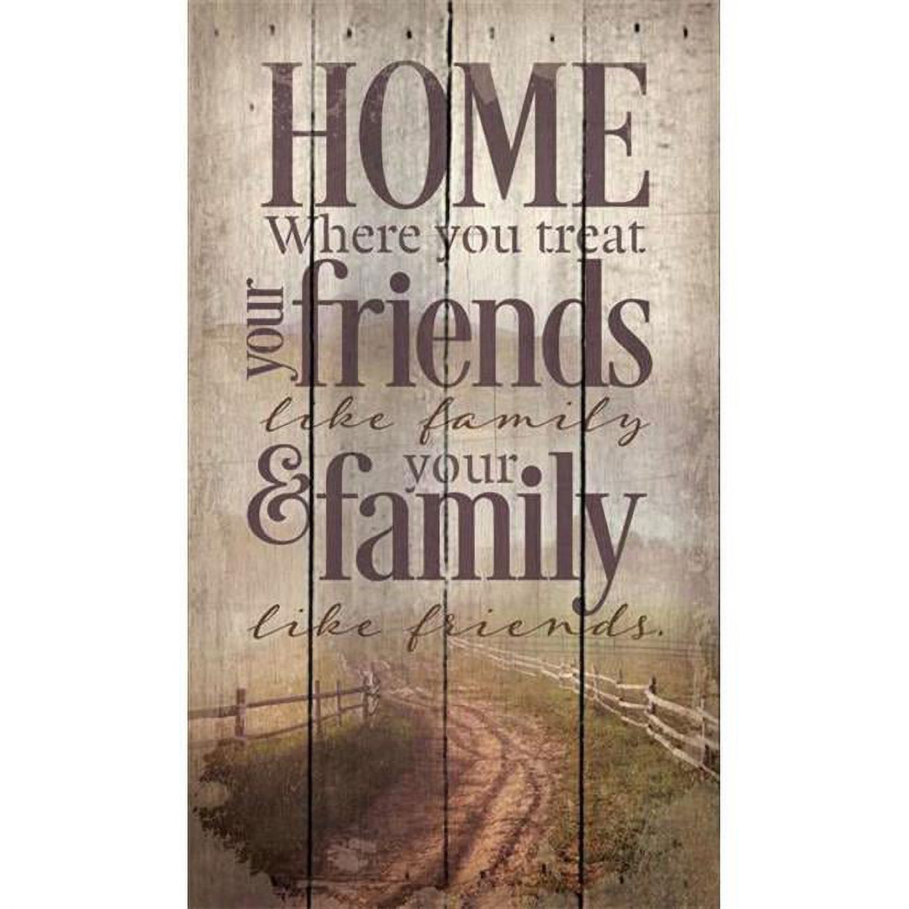 Artistic Reflections PA1016 14 x 24 in. Home Where You Treat Your