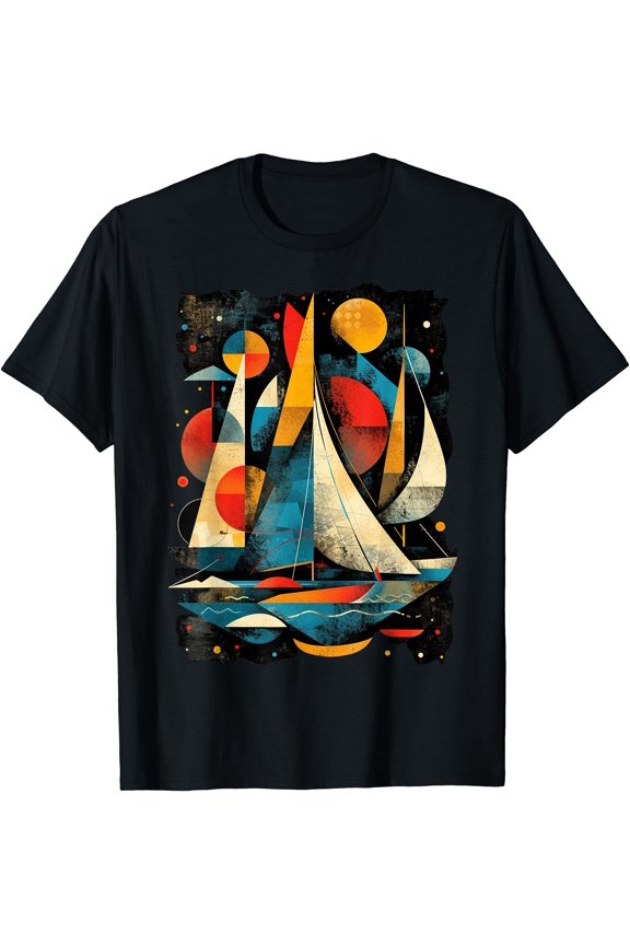 Artistic Sailor Men and Women Sailing love T-Shirt, Unisex T-Shirt