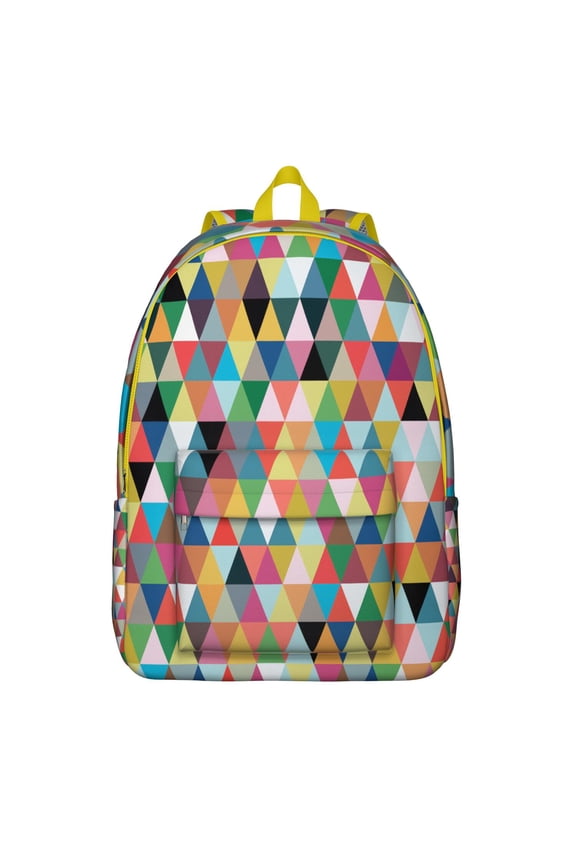 Artistic School Backpack Showcasing Vibrant Graffiti Art and Retro Design – Lightweight, Durable, and Functional
