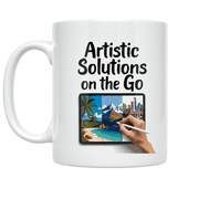 Artistic Solutions on the Go - Travel Enthusiast - 11 oz Ceramic Coffee Mug