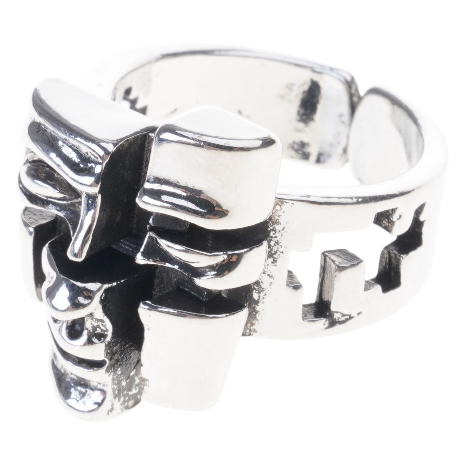 Identity Female Rings Artistic Split Personality Rings Expressive Vintage Inspired Rings For ...