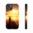 thumbnail image 1 of Artistic Sunset Deer Silhouette iPhone Case for Nature Lovers Autumn Vibes Compatible with iPhone 11/12/13/14/15/16 (Pro Max/Plus), 1 of 9