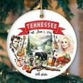thumbnail image 1 of Artistic Tennessee State Themes and Landmarks Christmas Ornament, 1 of 6