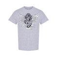 thumbnail image 1 of Artistic Tiger Sketch T-Shirt Men -Image by Shutterstock, Male Large, 1 of 2
