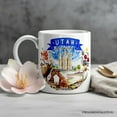 thumbnail image 1 of Artistic Utah State Themes and Landmarks Personalized Mug With Custom Name, 1 of 2
