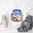 thumbnail image 1 of Artistic Utah State Themes and Landmarks T-Shirt, Tee for History and Travel Lovers, 1 of 6