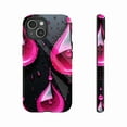 thumbnail image 1 of Artistic Waterdrop iPhone Case for Art Lovers, Glossy Pink Liquid Drop Design Compatible with iPhone 11/12/13/14/15/16 (Pro Max/Plus), 1 of 9