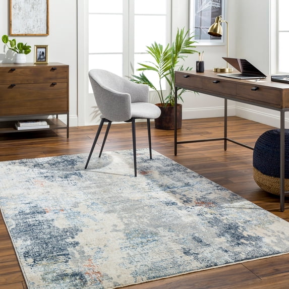 Artistic Wavers Amore Area Rug, 7'10" x 10', Gray