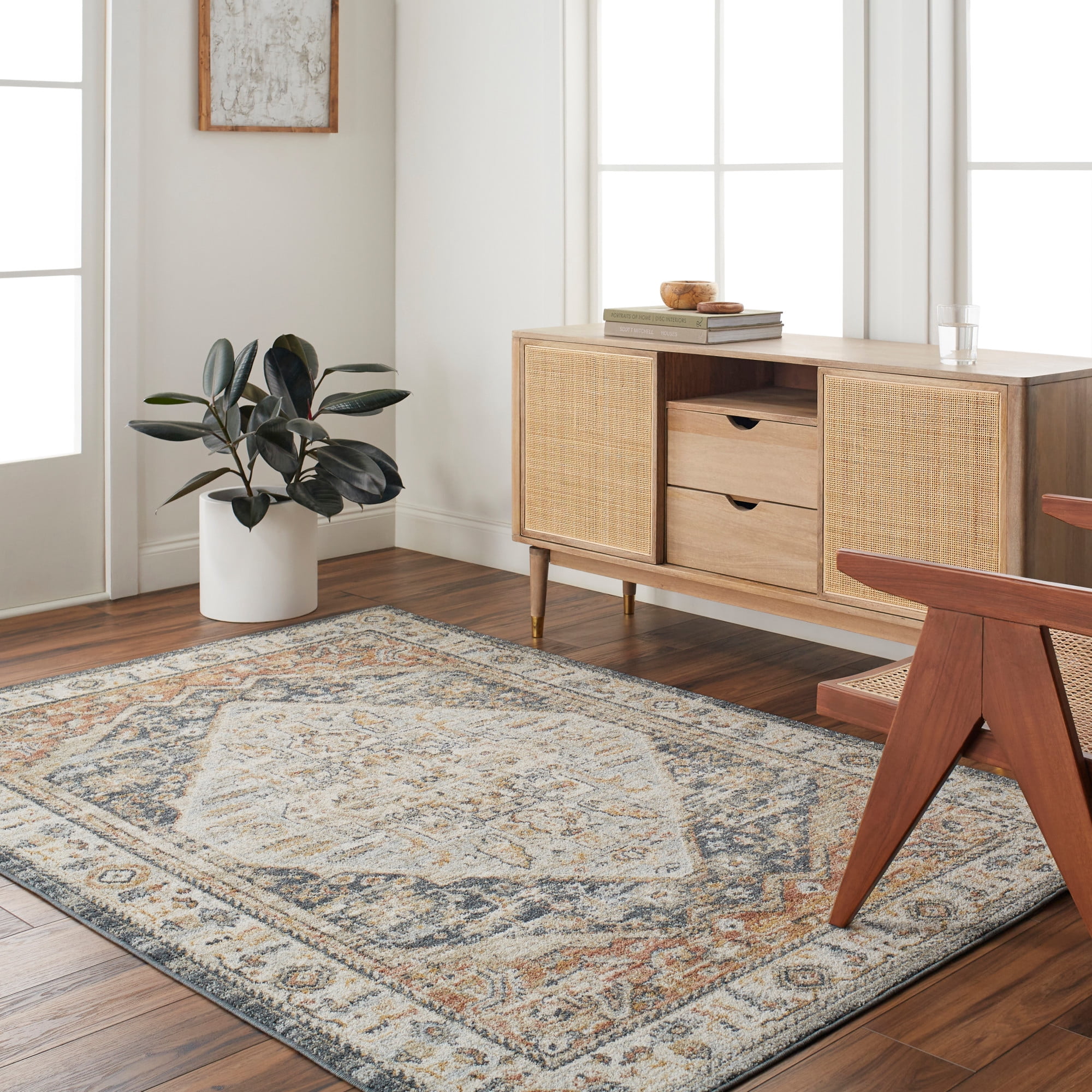 Artistic Wavers Beckham Area Rug, 2'7" x 7'3", Amber/Gray