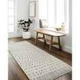 thumbnail image 1 of Livabliss Area Rugs for Living Room, 3x7 Freud Modern Ivory Runner Rug, Bedroom Dining Room Home Decor Stain Resistant Carpet (2'7" x 7'3" Runner), 1 of 7