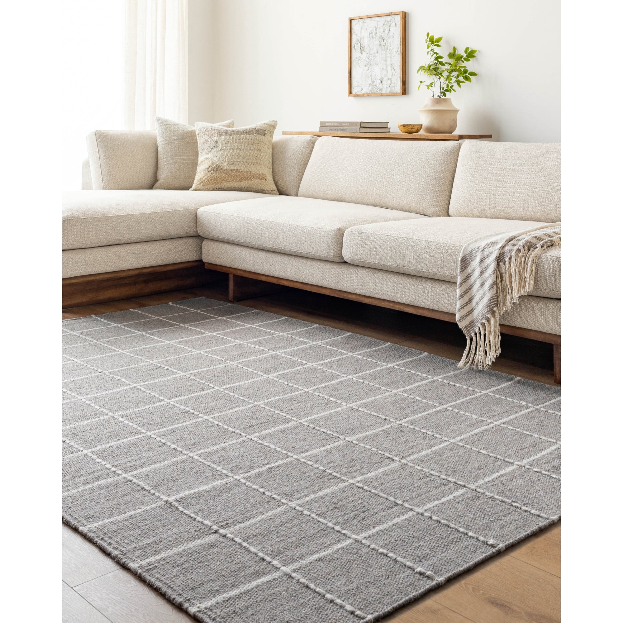 Artistic Wavers Mardin Area Rug, 5' x 7'6", Medium Gray