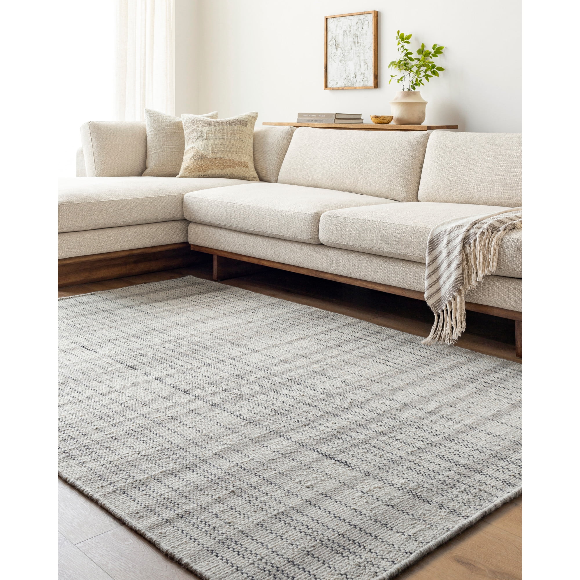 Artistic Wavers Mardin Area Rug, 8'10" x 12', Medium Gray