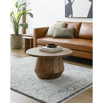 Livabliss Area Rugs for Living Room, 5x7 Rivaldo Traditional Cream Rug, Bedroom Dining Room Home Decor Stain Resistant Carpet (5' x 7')