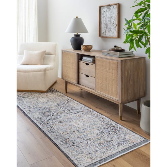 Artistic Wavers Rivaldo Area Rug, 7' x 7', Gray/Multi-color