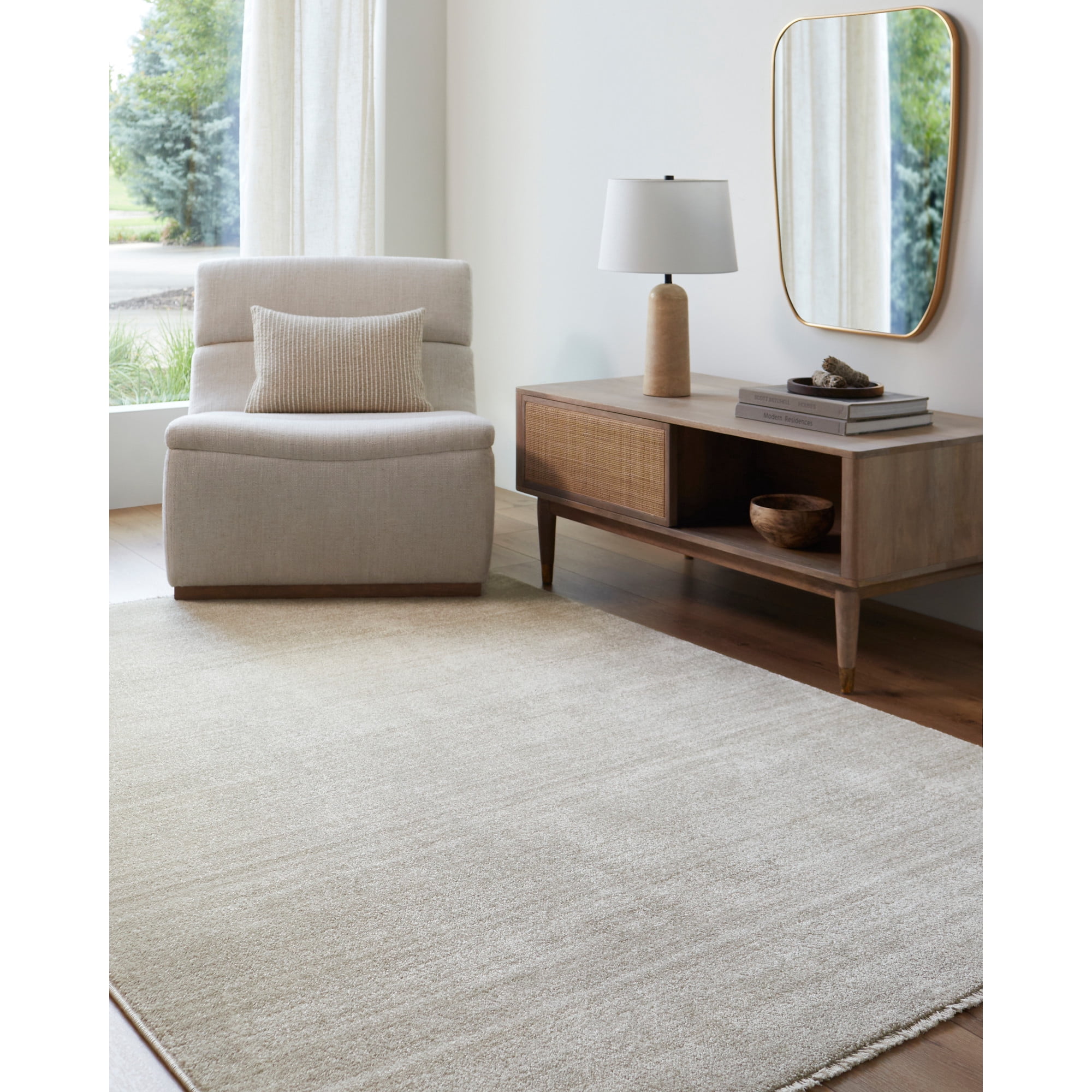 Artistic Wavers Rojin Area Rug, 9' x 12'7", Oatmeal/Taupe