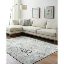 Artistic Wavers Soldado Area Rug, 5'3" x 7', Light Gray