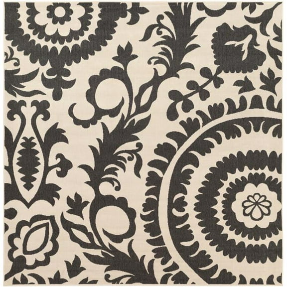 Artistic Weavers Alfresco Area Rug, Black, 8'10" x 8'10"