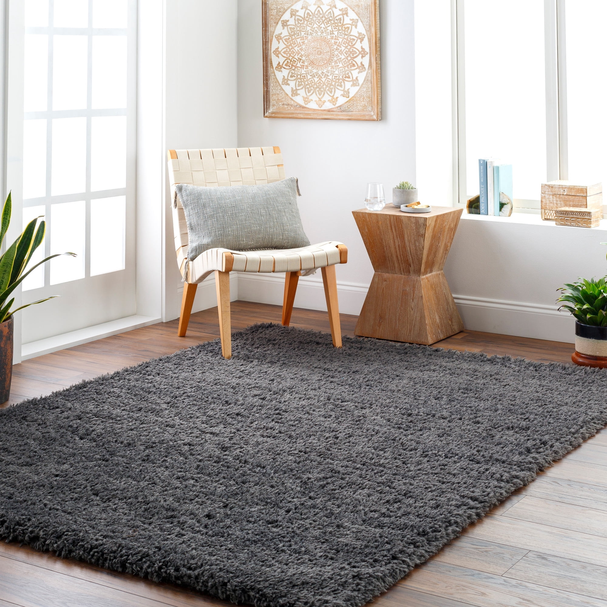 Artistic Weavers  Black 2'6" x 8'  Runner Area Rug