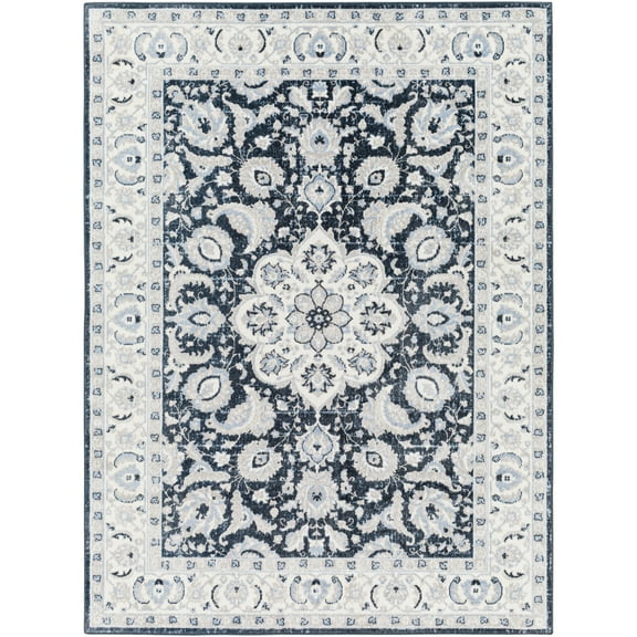 Artistic Weavers  Blue 2'6" x 8'  Runner Area Rug