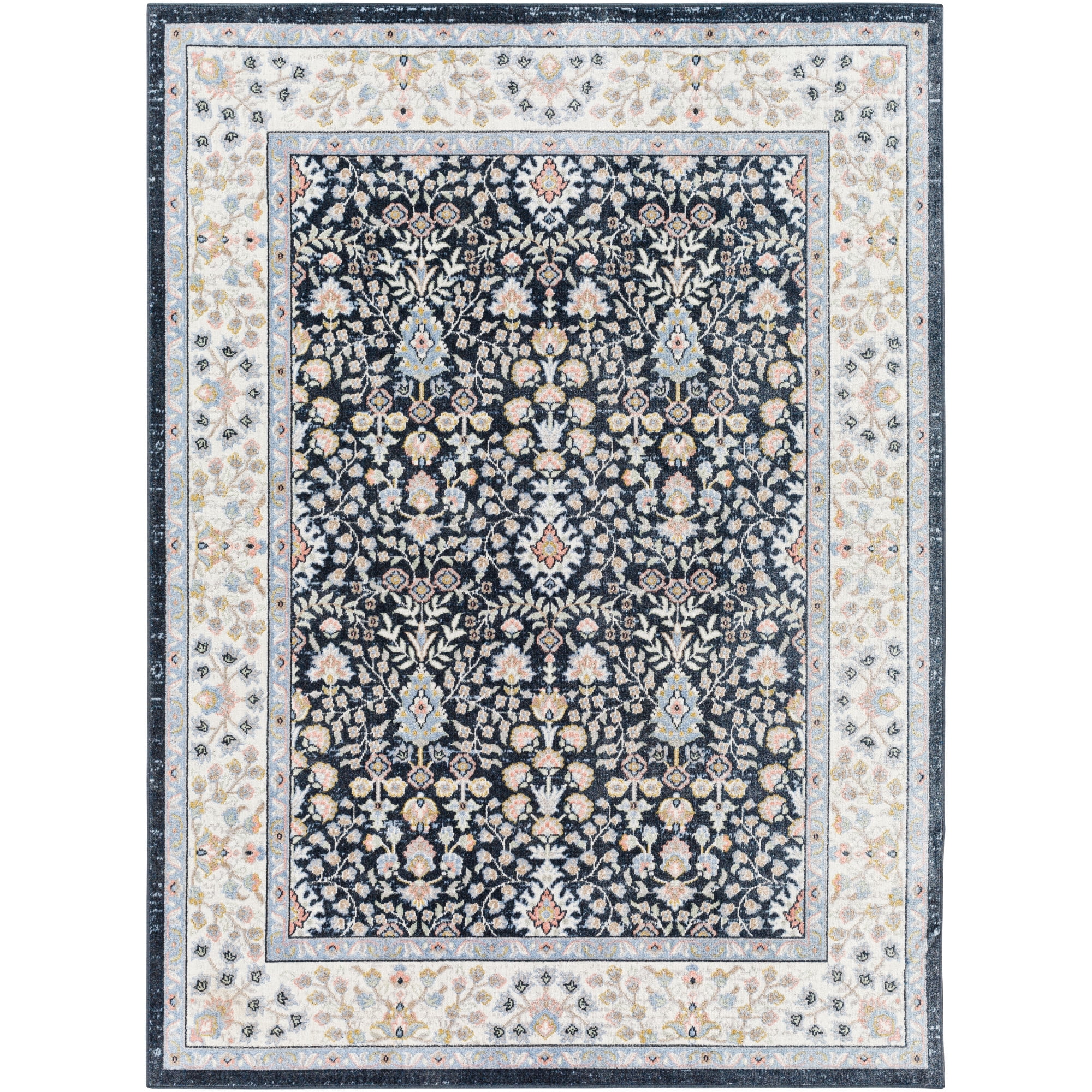 Artistic Weavers  Blue 5'3" x 7'  Rectangle Area Rug