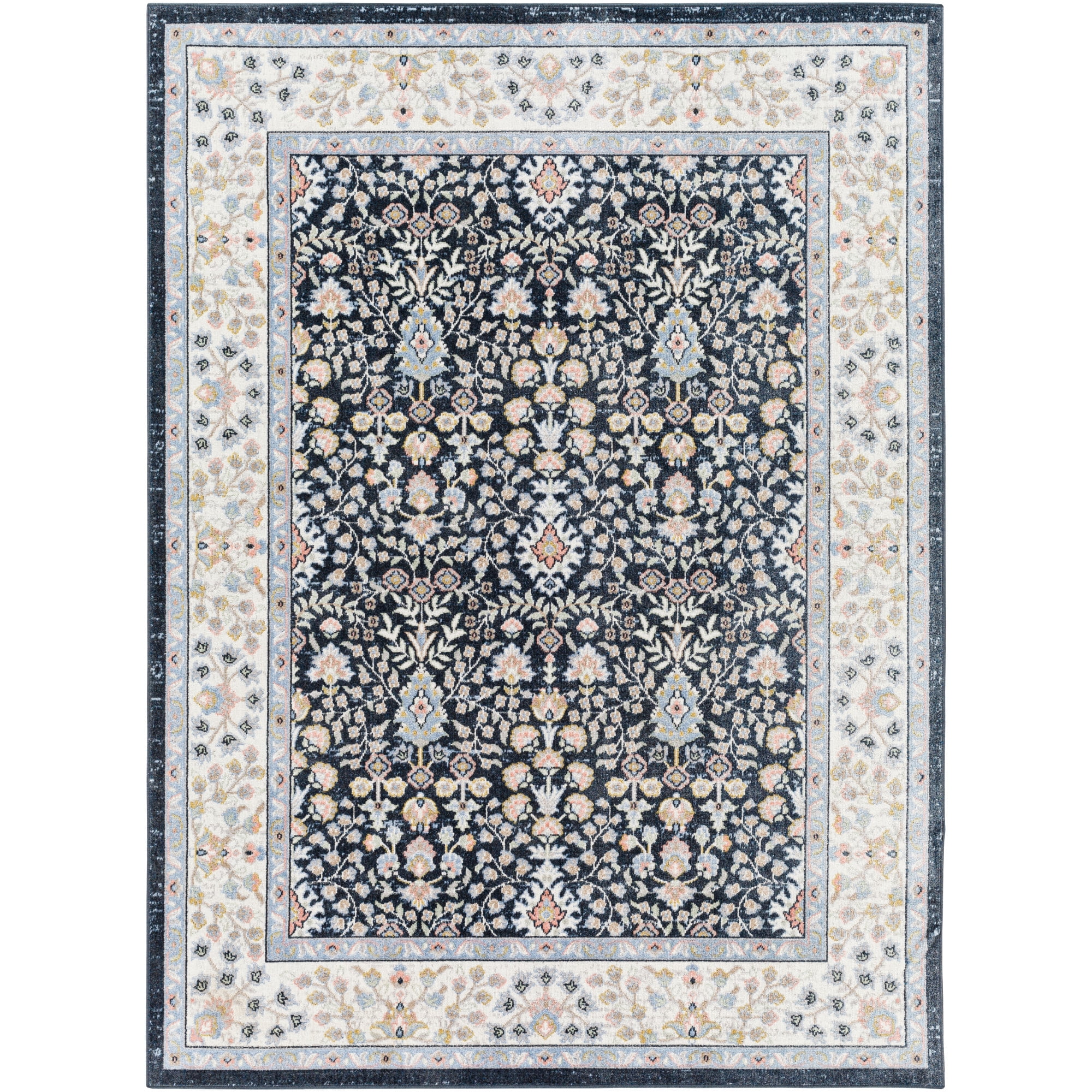 Artistic Weavers  Blue 6'7" x 9'  Rectangle Area Rug