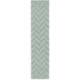 thumbnail image 1 of Artistic Weavers Central Park Teal Chevron Carrie Area Rug, 1 of 7