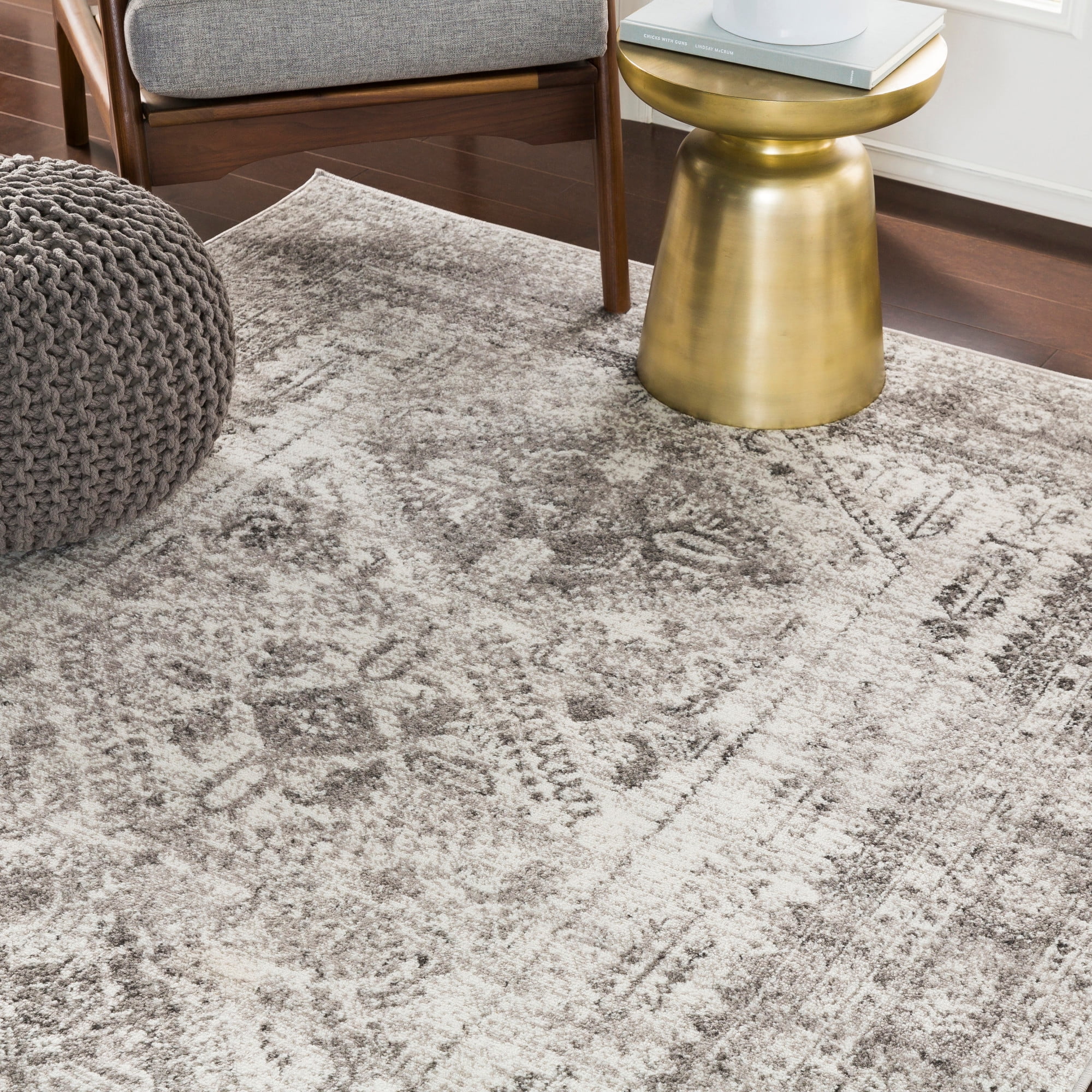 Artistic Weavers  Charcoal 10' x 14' Traditional Rectangle Area Rug