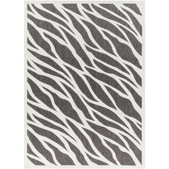 Artistic Weavers  Charcoal 7' x 9'  Indoor/Outdoor Rectangle Area Rug