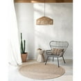 thumbnail image 1 of Artistic Weavers Encore Outdoor Area Rug, 5'1" x 5'1", Tan/Charocal, 1 of 2