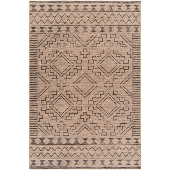 Artistic Weavers Ez Jute Machine Washable Area Rug, 2'6" x 8', Tan/Gray