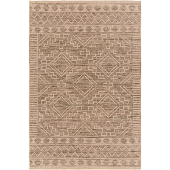 Artistic Weavers Ez Jute Machine Washable Area Rug, 4' x 6', Tan