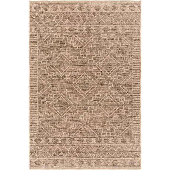 Artistic Weavers Ez Jute Machine Washable Area Rug, 6' x 9', Tan