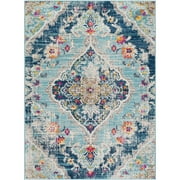 Artistic Weavers Floransa Oriental Area Rug, Blue ,5'3" x 7'1"