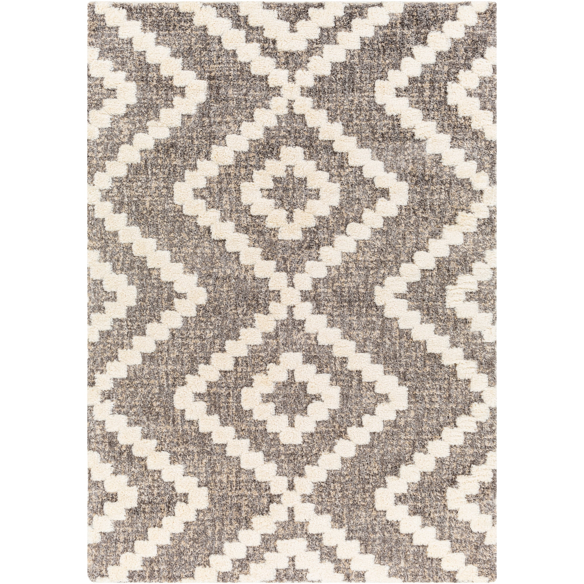 Artistic Weavers Florida Gray/Cream 8' x 10' Global Rectangle Area Rug